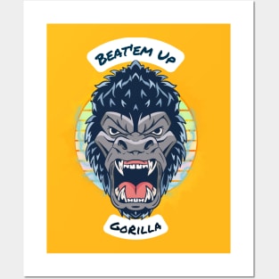 Beat'em Up Gorilla Posters and Art